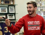 LHS wrestler, Dylan McDonald, signed to wrestle for Minot State. 